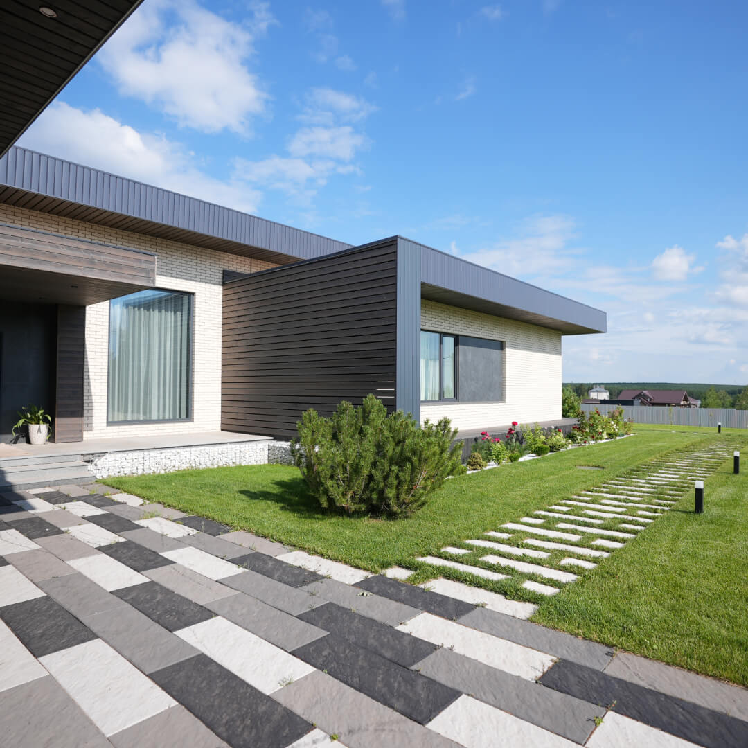 Шаговая плита STONE Черный Сланец 990х330х55мм в Курске фото