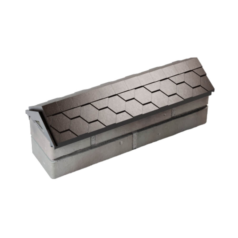 Парапет Zking Эверест Коричневый с посадкой на 0.5 кирпича (130мм) в Курске фото