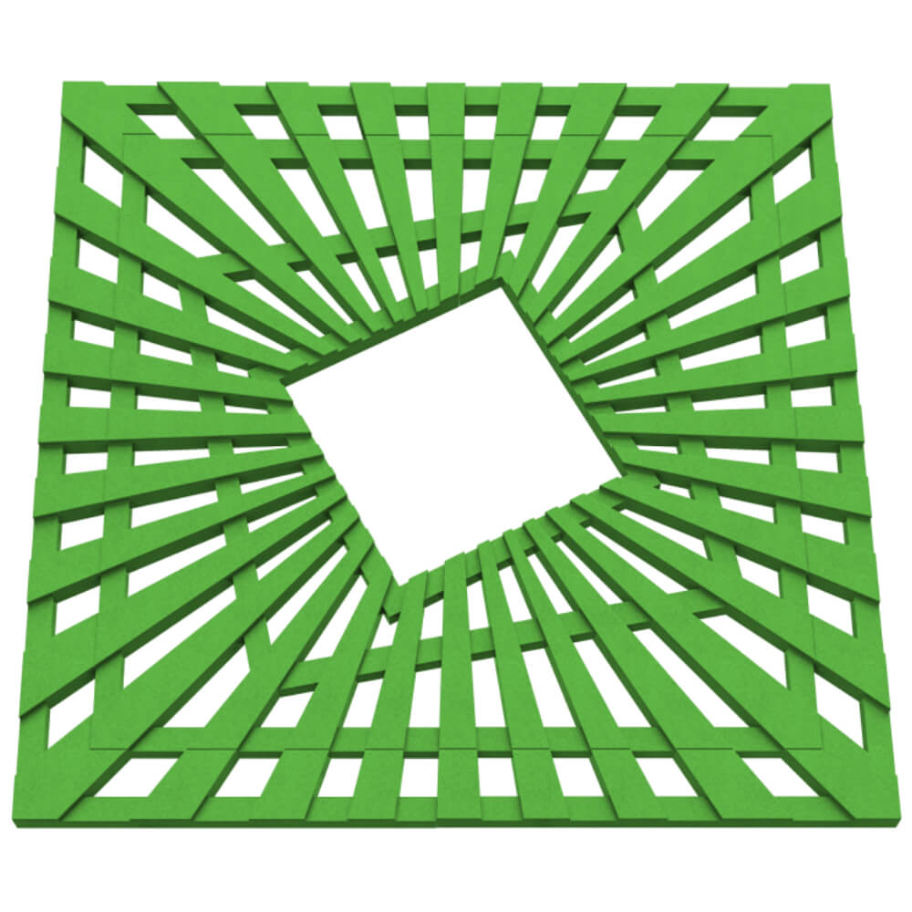 Приствольная решетка для дерева ZKING ATMOSPHERE 1.2х1.2м Зеленая в Курске фото