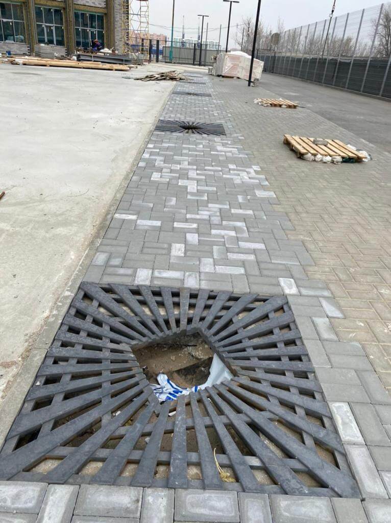 Приствольная решетка для дерева ZKING ATMOSPHERE 1.2х1.2м Черная в Курске фото