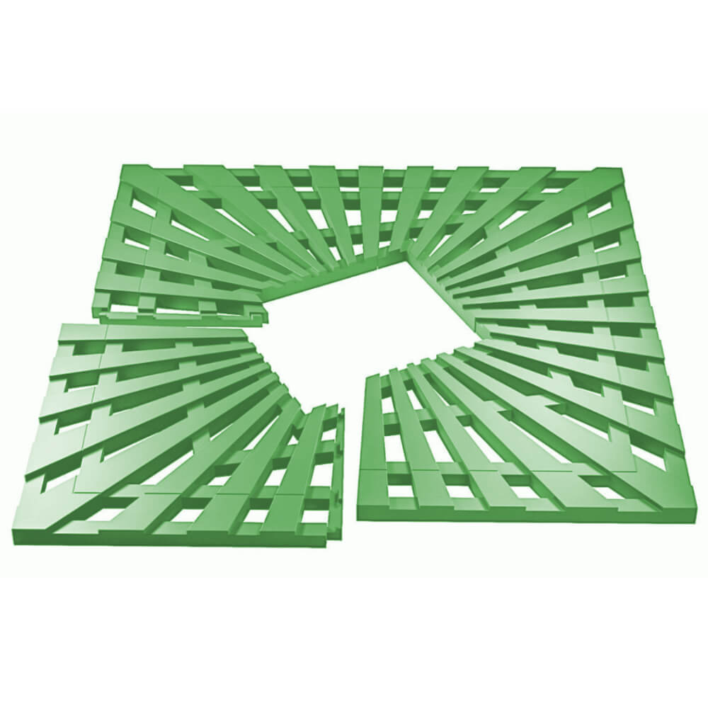 Приствольная решетка для дерева ZKING ATMOSPHERE 1.2х1.2м Зеленая в Курске фото