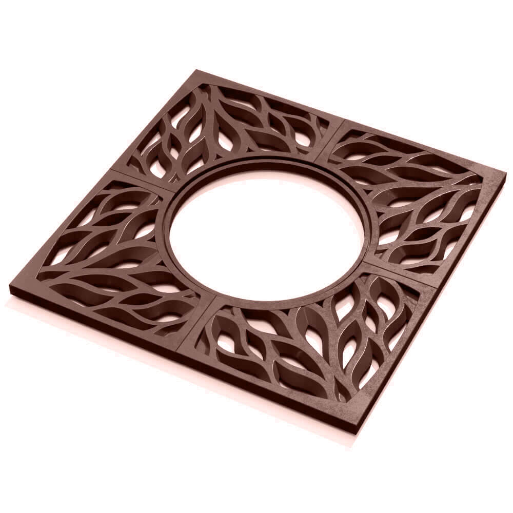 Приствольная решетка для дерева ZKING CRUST 1.2х1.2м Коричневая в Курске фото