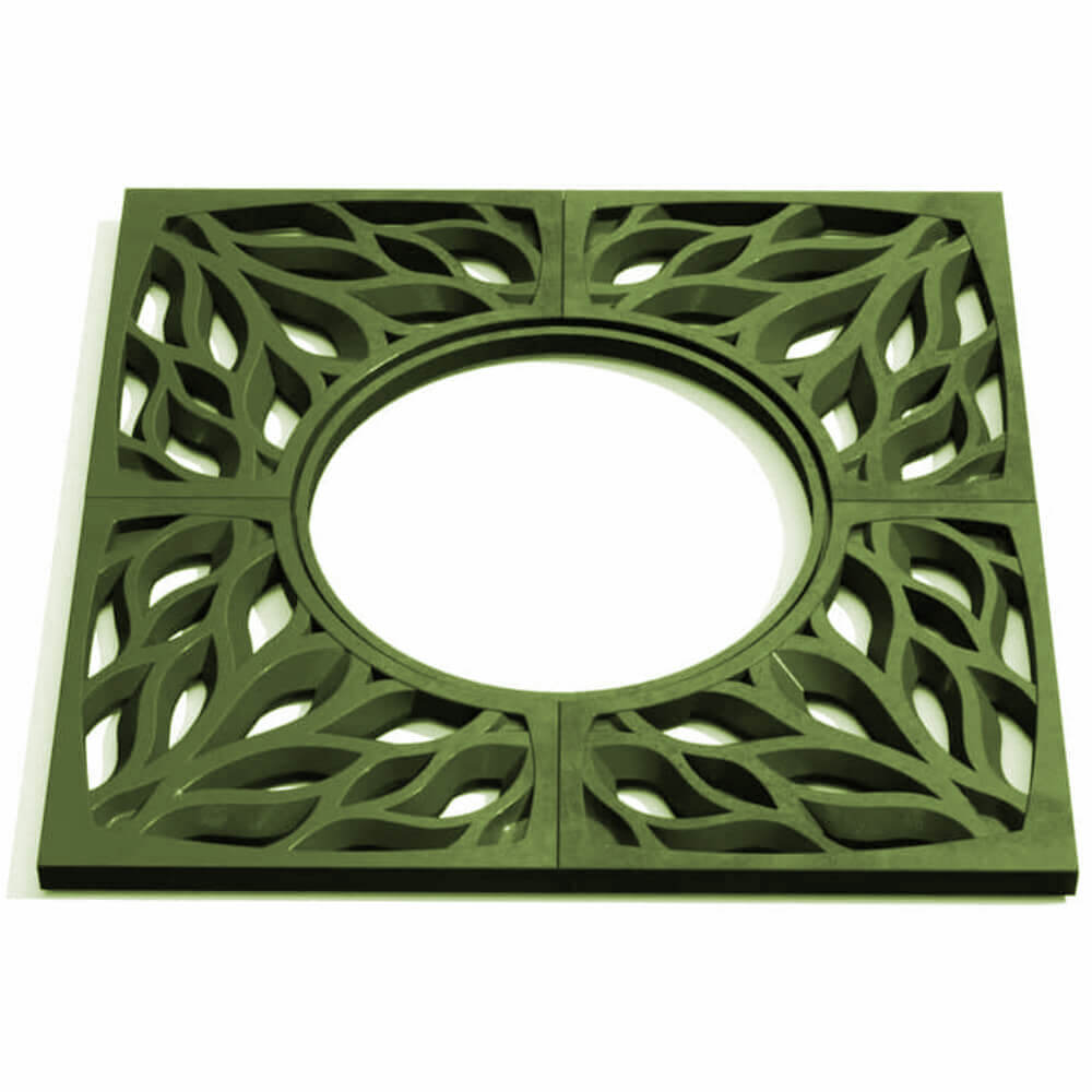 Приствольная решетка для дерева ZKING CRUST 1.2х1.2м Зеленая Курск фото